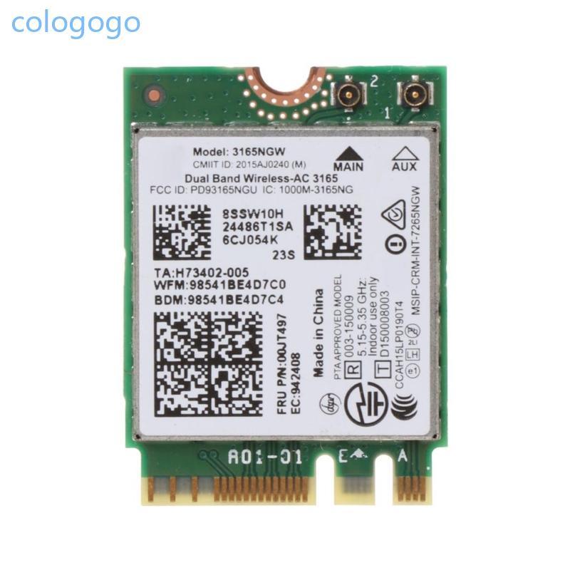 COLO 00JT497 3165NGW Wireless-AC Dual Band สําหรับ ThinkPad