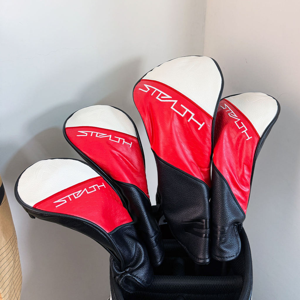 2026 THUniversal TLM Golf Club Cover Shadow 2 รุ่น STEALTH Club Head ฝาครอบป้องกันไม้พัตเตอร์เหล็ก V
