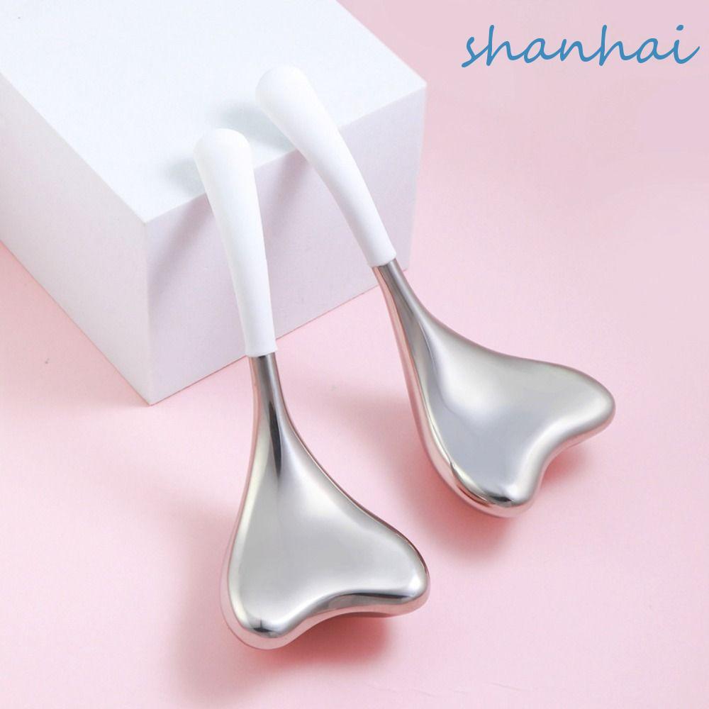 SHANHAI Fishtail Ice Globes, Freeze Anti ริ้วรอย Facial Globes Roller, Body Massager Puffiness Eyes 