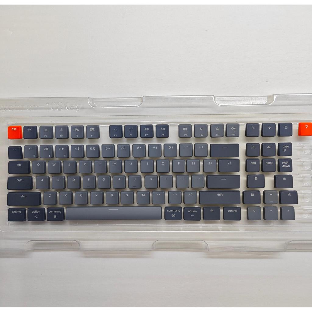 เหมาะสําหรับ Keychron Keychron K1SE ABS ปุ่มกดโปร่งแสง Cross Core Low Axis คีย์บอร์ดเครื่องกล Keycap