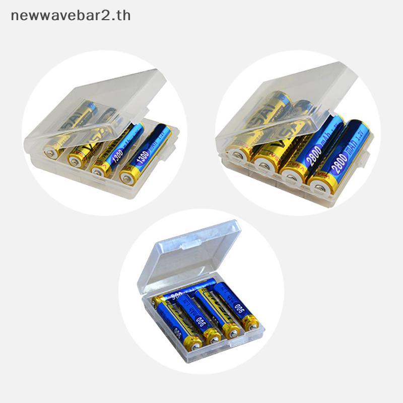 # waveba # AAA/AA to C/D Battery Combination Cell กล่องเก็บแบตเตอรี่อะแดปเตอร์ AAA AA Holder Case Co