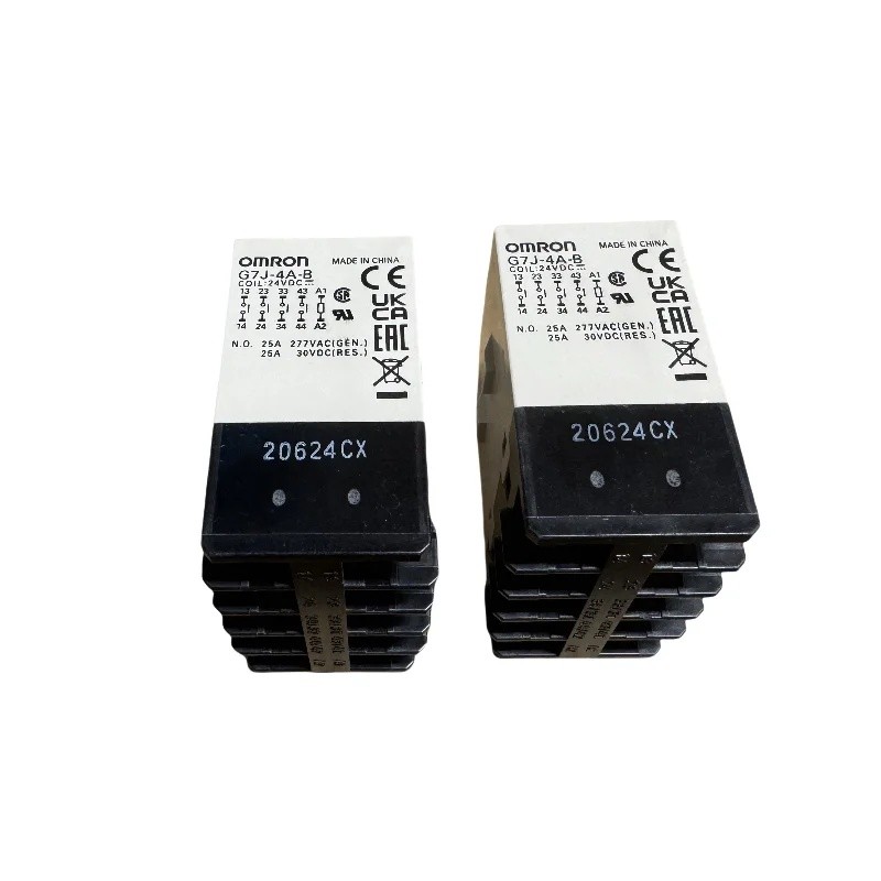 FWDM Om Ron รีเลย์ไฟ G7J-2A2B-B DC24V G7J-3A1B-B AC100 G7J-4A-B