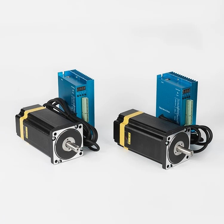 AB3O Hybrid Nema 23 Closed Loop Stepper Motor 3NM Servo Motor พร้อม Encoder CNC Kit