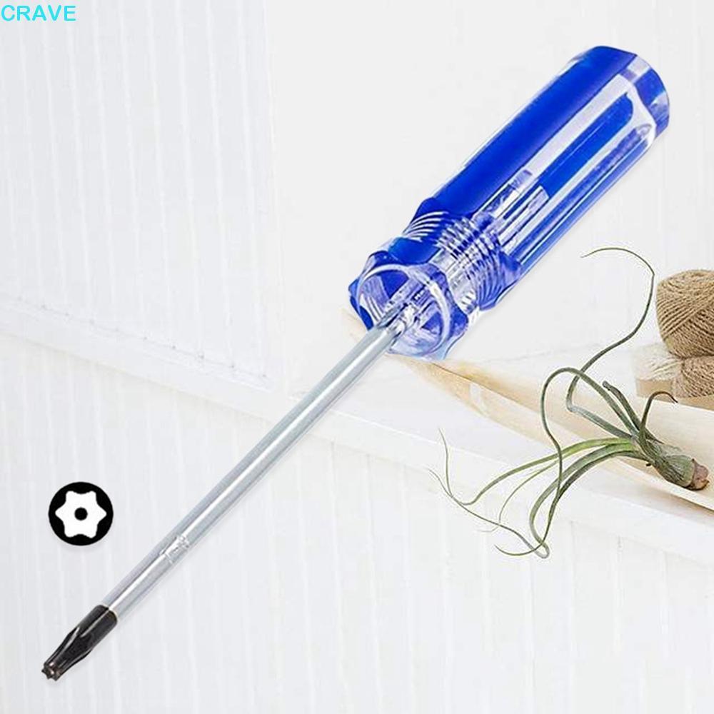 CRAVE ไขควงความปลอดภัย DIY T8 T9 T10 Torx ไขควงเครื่องมือซ่อมเครื่องมือ