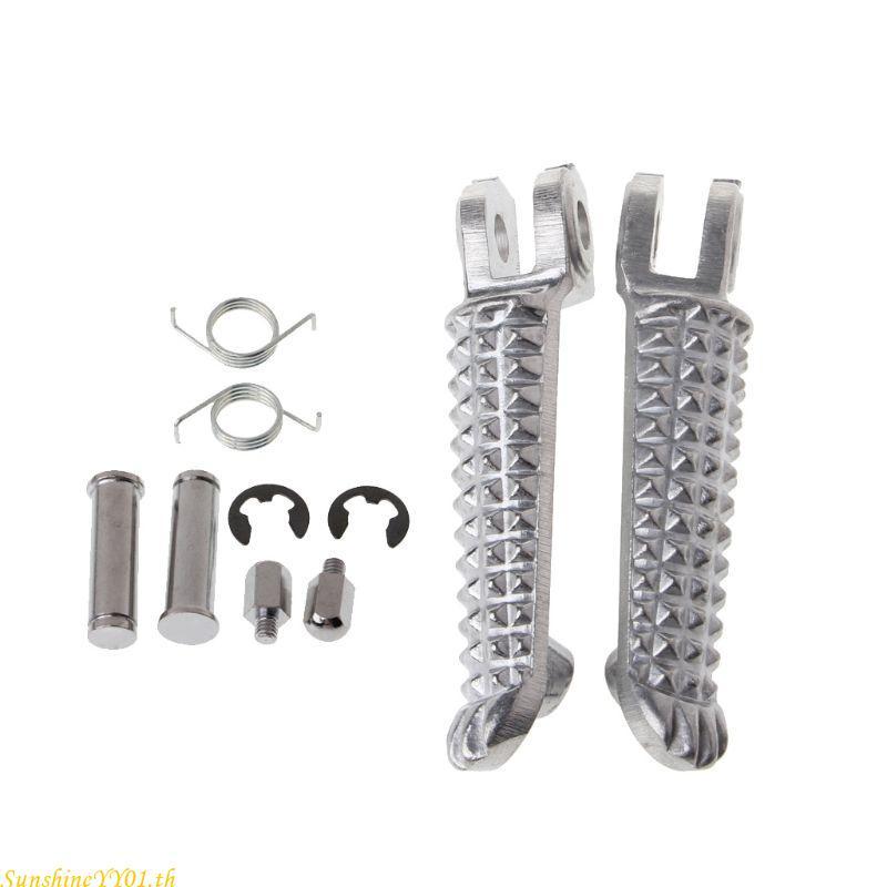 SUN E-bike รถจักรยานยนต์พักเท้า Peg Rest Pedal สําหรับ - YZF R1 R6 R6S ทนทาน