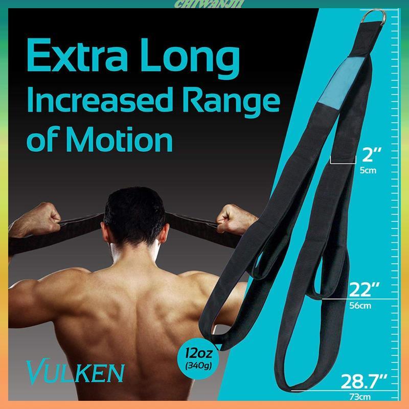 [ Chiwanji1] Fitness Tricep Bicep Rope Abdominal Chinning Ab Crunch Strap Attachment Gym# 73 ซม.