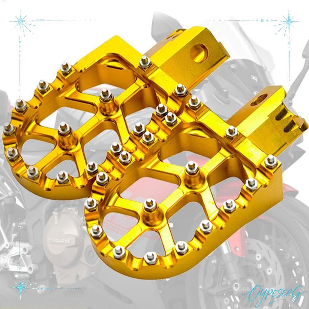 ที่พักพักเท้า OYPESERG CNC|ทนทาน Dirt Bike หมุดเท้า, Rest Pedal CNC สําหรับ MX 650 500 MX650 MX500 S