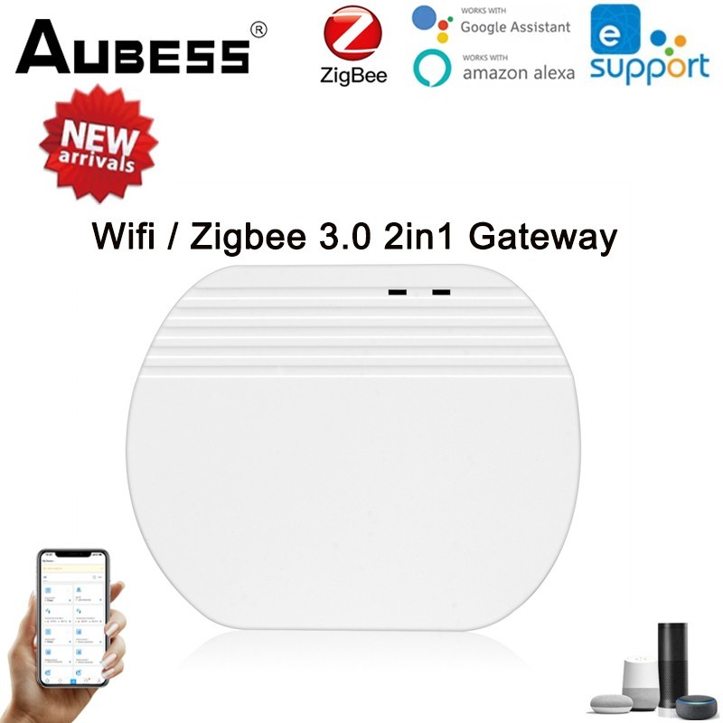 Sleek Ewelink สมาร์ท Zigbee Wireless Gateway Hub สมาร์ทโฮมทั้งบ้านสะพาน Ewelink App รีโมทคอนโทรลใช้ง