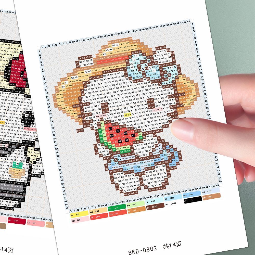 คําแนะนํายอดนิยม Kitty Bean Patchwork กระดาษวาดรูป Potential Development Card Model สินค้าน่ารัก Hel