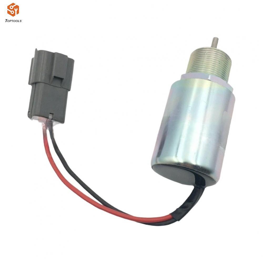 12VDC การใช้ปิด Solenoid SA-3725-12 สําหรับ Volvo EC25 EC30 EC35 EC45 รถขุด