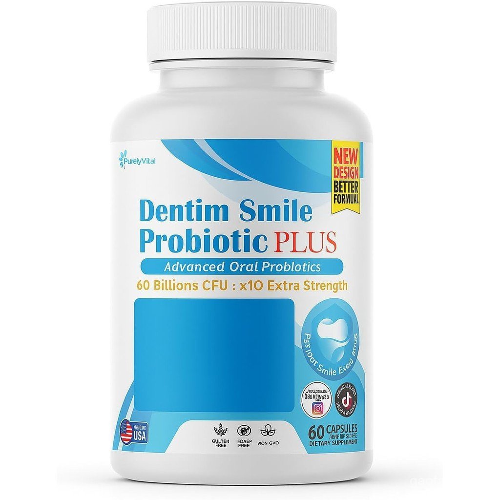 Dentim Smile Probiotic Plus 60 แคปซูลกาว 30 แคปซูล (1) GH66
