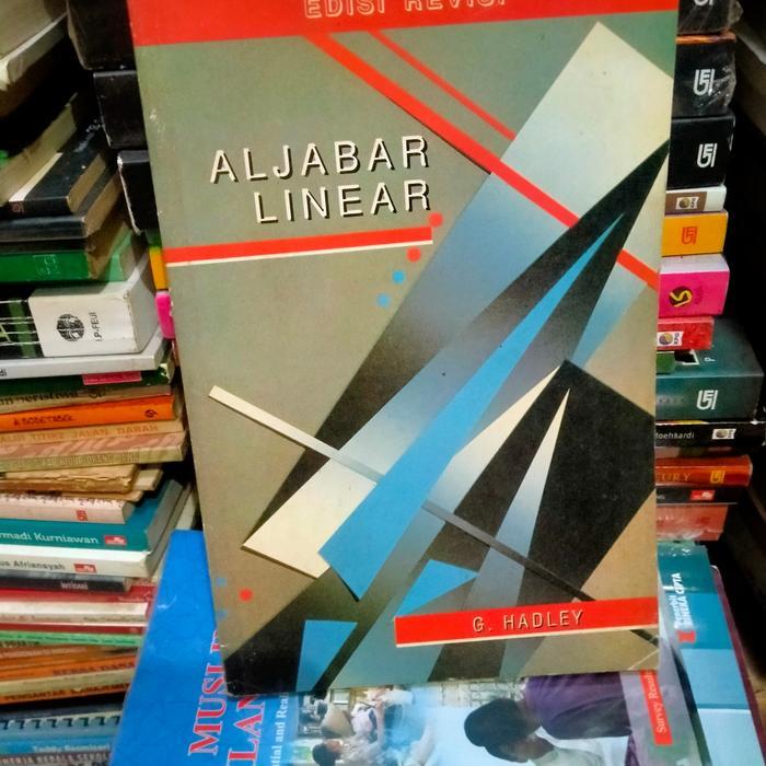 ALJABAR LINEAR REVISED EDITION G HADLEY ดั้งเดิม
