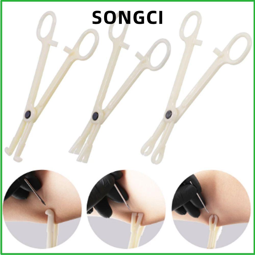 SONGCI Professional Clamp Professional Puncture Aids Forceps Plier Clamp เปิด Septum