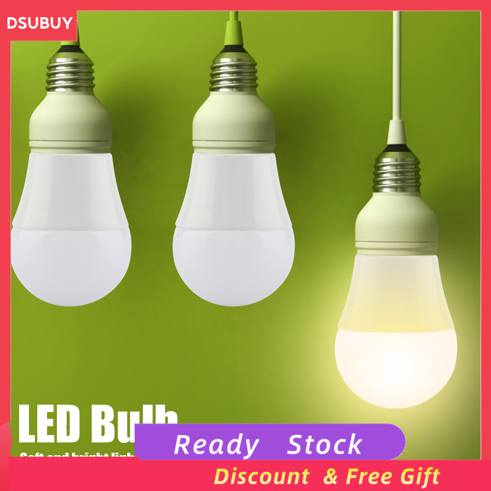 Dsubuy Brrnoo Mini Light Bulbs LED หลอดไฟ LED แบบชาร์จไฟได้ Warm White
