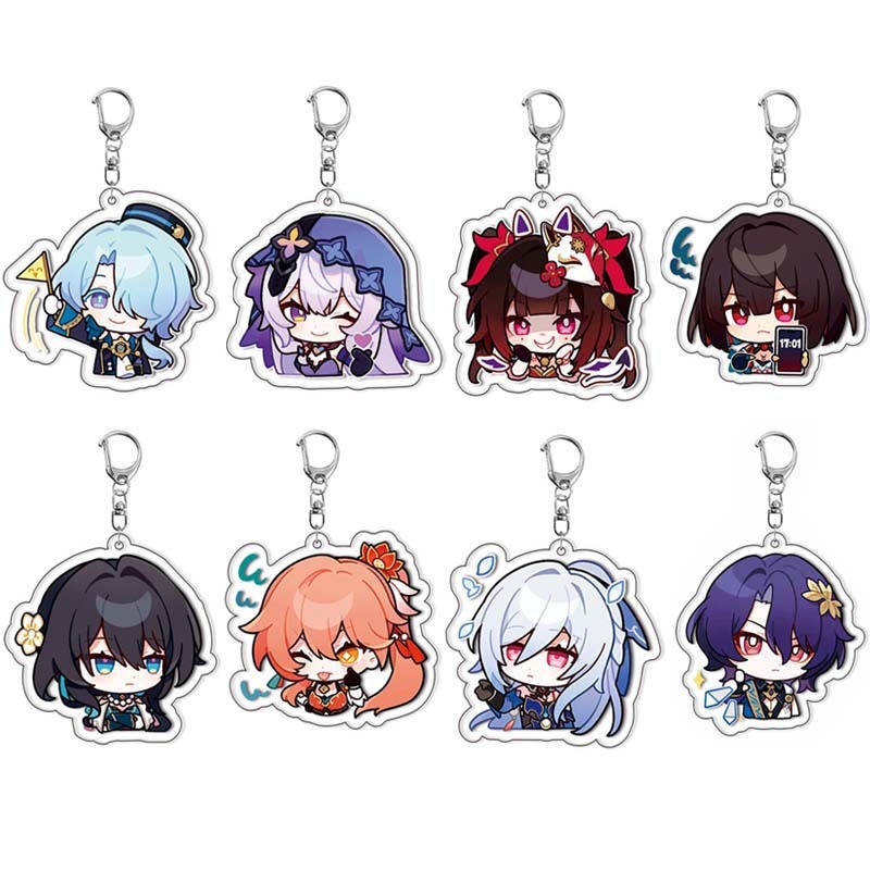 [Interlayer] Genshin Impact Dikluk Servant Seven Seven Seven Seven Seven Seven เกมพวงกุญแจอะคริลิค