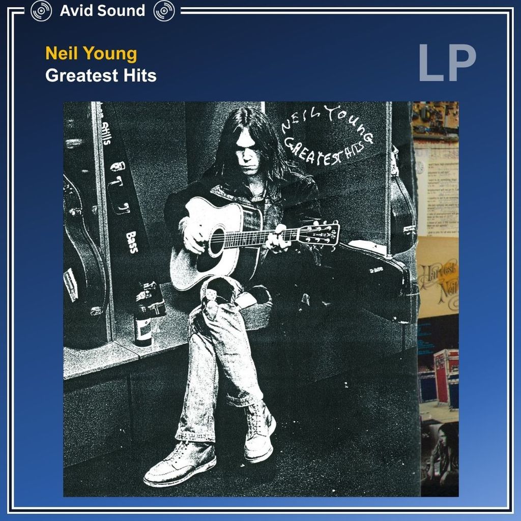 แผ่นเสียง Neil Young Greatest Hits ใหม่ ซีล Neil Young Vinyl LP