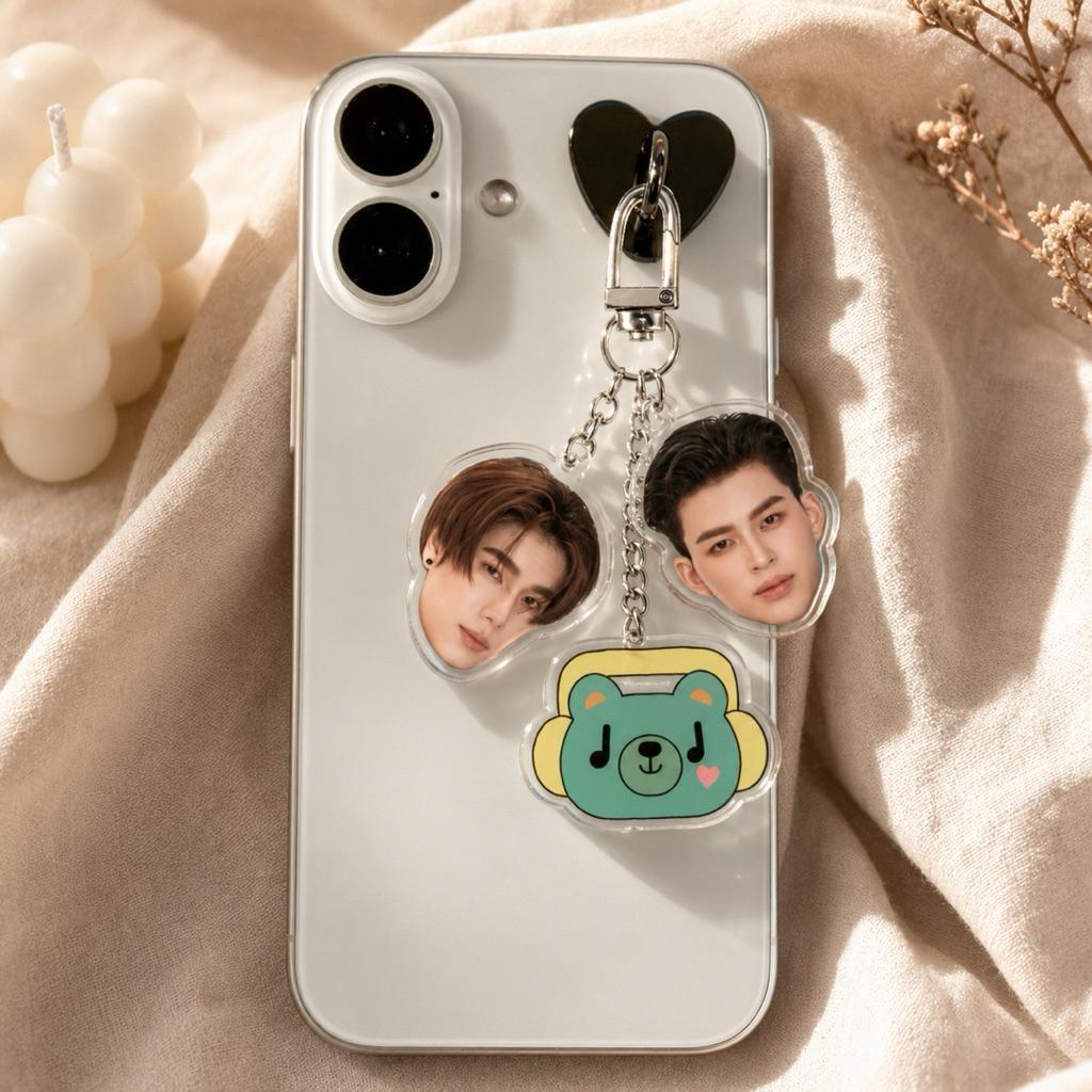 (KEYCHAIN ONLY)phonehook GMMTV WIND DECOR SHOP