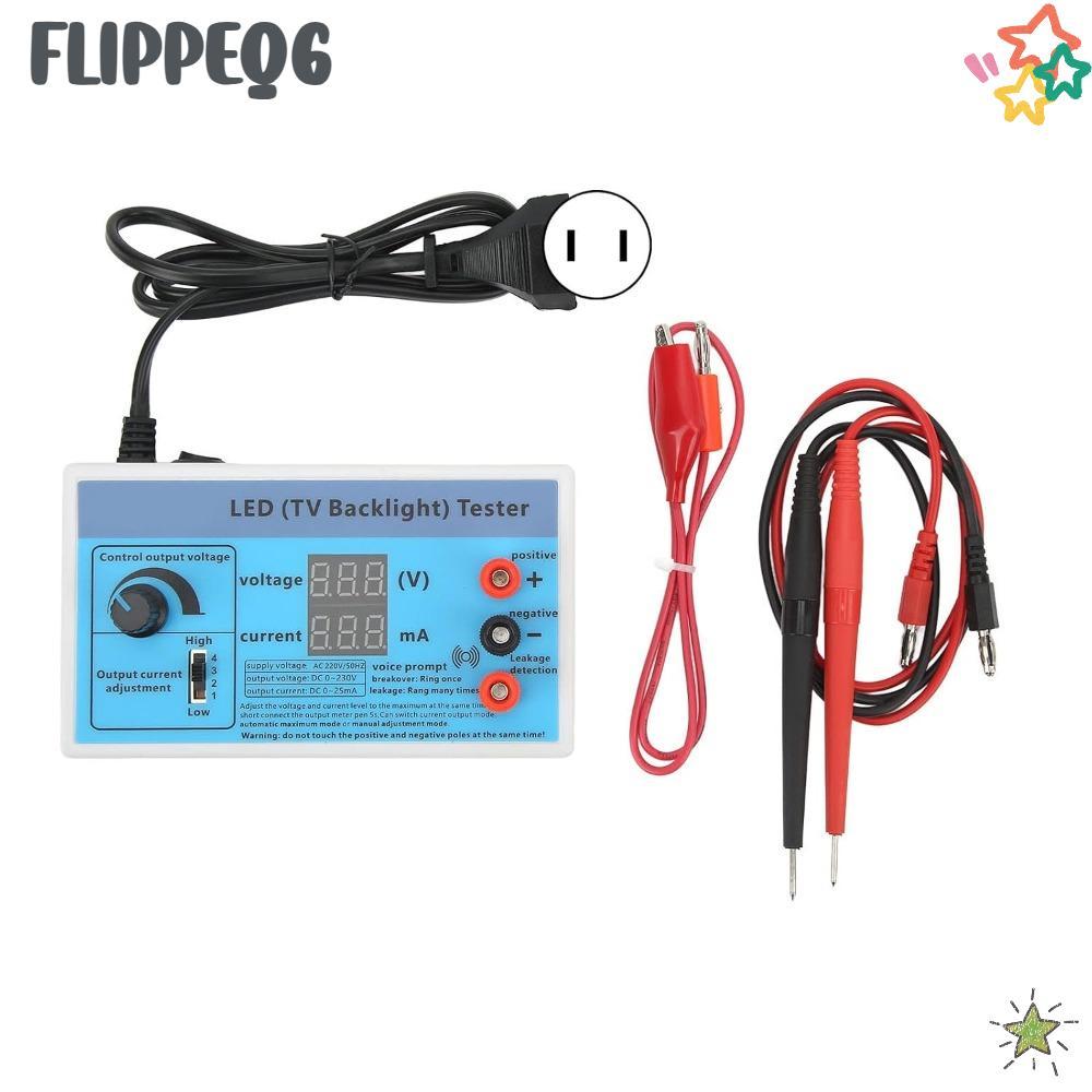 FLIPPEQ6 Backlight Strip Tester, 0-230V เอาต์พุตมัลติฟังก์ชั่ LED TV Backlight Tester, ปลั๊ก 110V อั