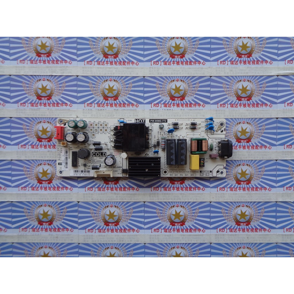 Original TCL 55V2 55L2 LCD TV Power Board PW.95 W2.772 81-PBE055-C04 คลังสินค้าพร้อม