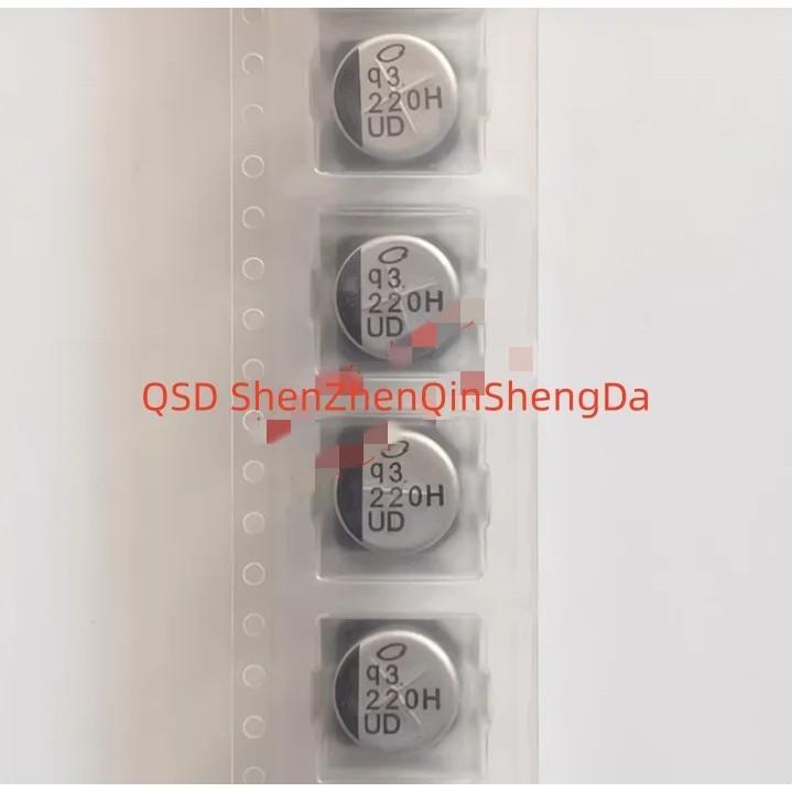 20 ชิ้น/แบทช์ UUD1H221MNL1GS 50V220uF 10x10 220H/UD