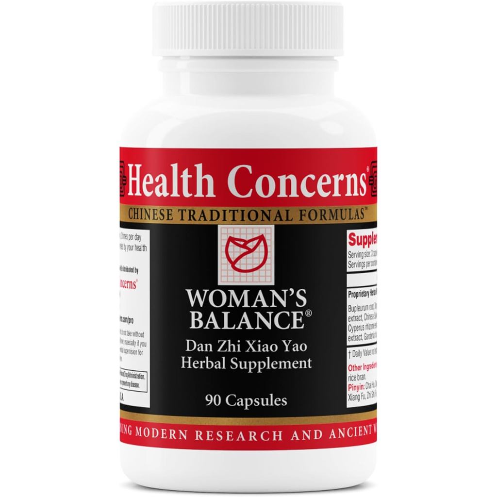 สุขภาพ Concerns Woman Balance – อาหารเสริมสมุนไพร PMS สําหรับผู้หญิง – ประจําเดือน Cycle & Menopause