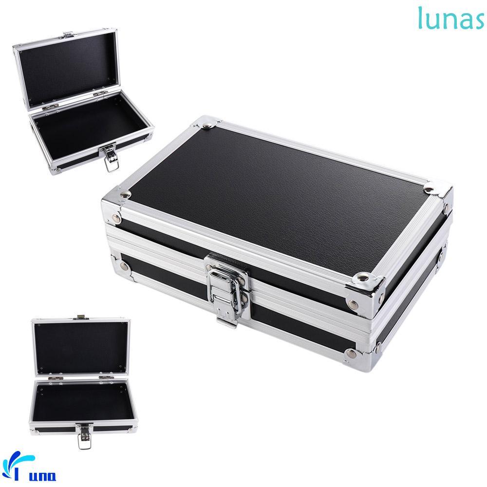 LUNASOL กล่องเครื่องมือ Impact Resistance Portable Instrument Case Outdoor Camping Store Items กระเป