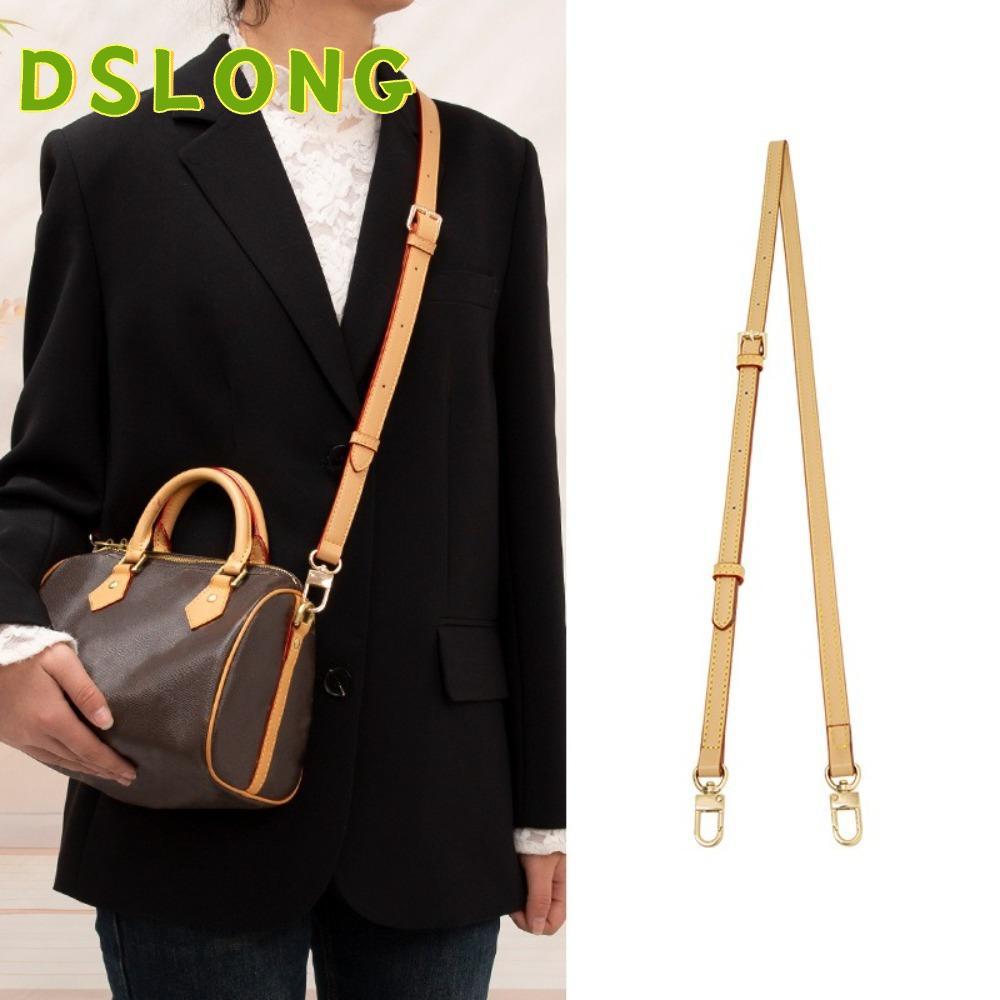 DSLONG สายกระเป๋า, DIY สายคล้องไหล่เปลี่ยน, ปรับ PU หนัง Punch-free กระเป๋าเข็มขัดสําหรับ LV Speedy 