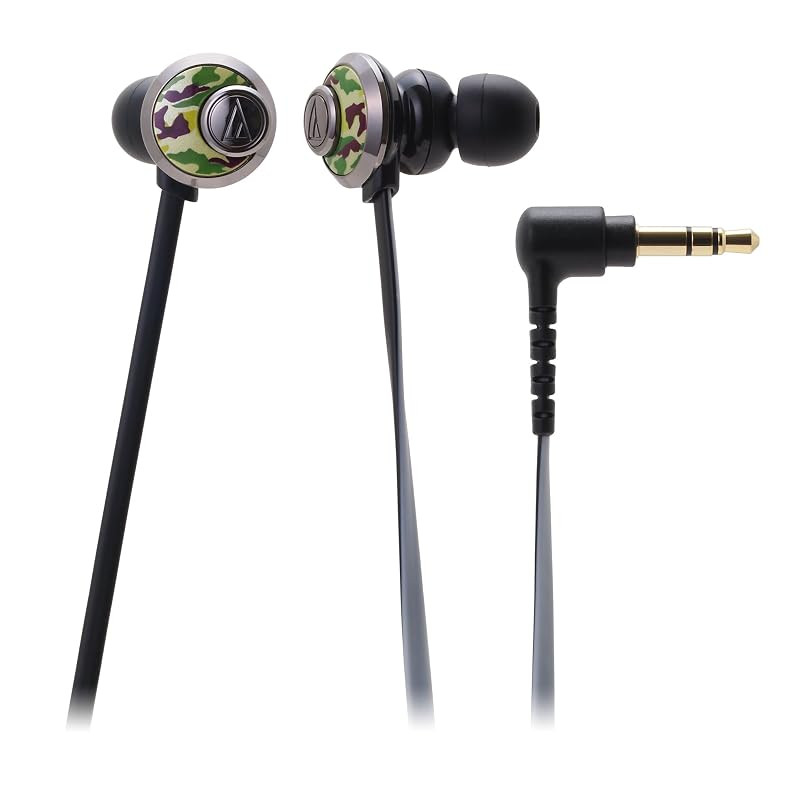 Wired In-Ear Earphones with Pink, Camouflage, or Leopard Designs