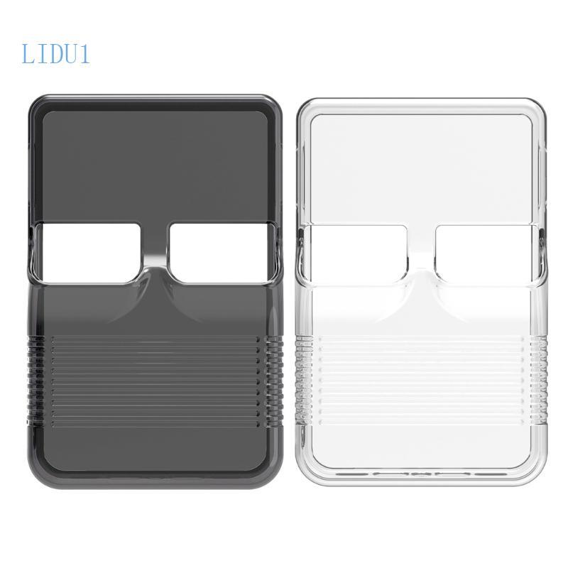 LIDU1 เคส TPU ทนต่อการขีดข่วนสําหรับคอนโซลมือถือ R36S เสนอการป้องกัน 360 องศาเต็มรูปแบบช่วยเพิ่ม