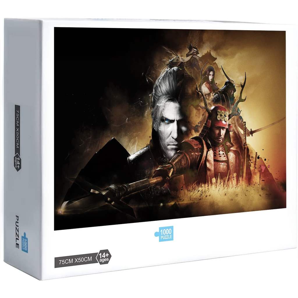 Nioh Complete Edition William Sanada Yukimura จิ๊กซอว์ปริศนา 300 500 1000 ชิ้นตกแต่งบ้านของขวัญเกม
