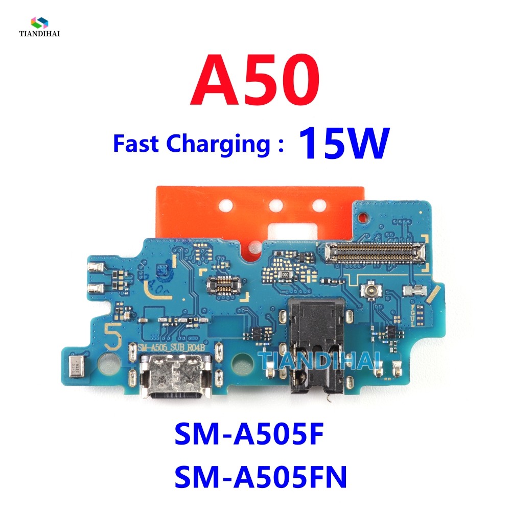 สําหรับ Samsung Galaxy A50 SM-A505F SM-A505FN A505 USB Dock Connector พอร์ตชาร์จ Flex Cable Charger 