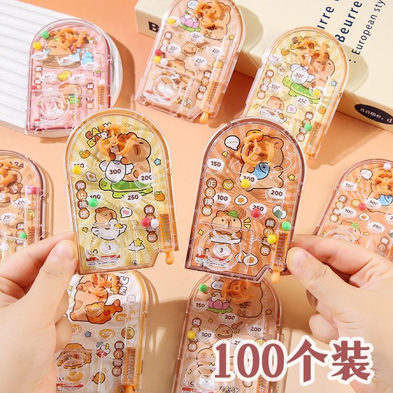 思维训练益智玩具educational Toy创意儿童益智玩具小礼品幼儿园学生奖励小礼品卡皮巴拉弹珠游戏机26.9.10