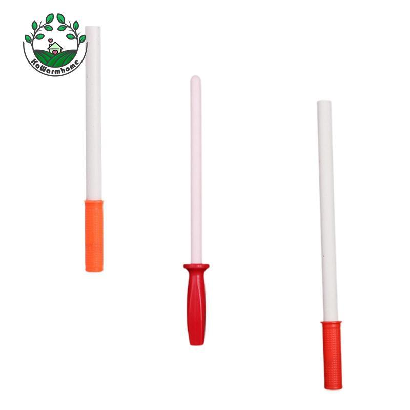 [Whcart] Sharpening Rod Honing Stick Non Slip Handle Sharpener Bar Kitchen Sharpener เซรามิค Honing 