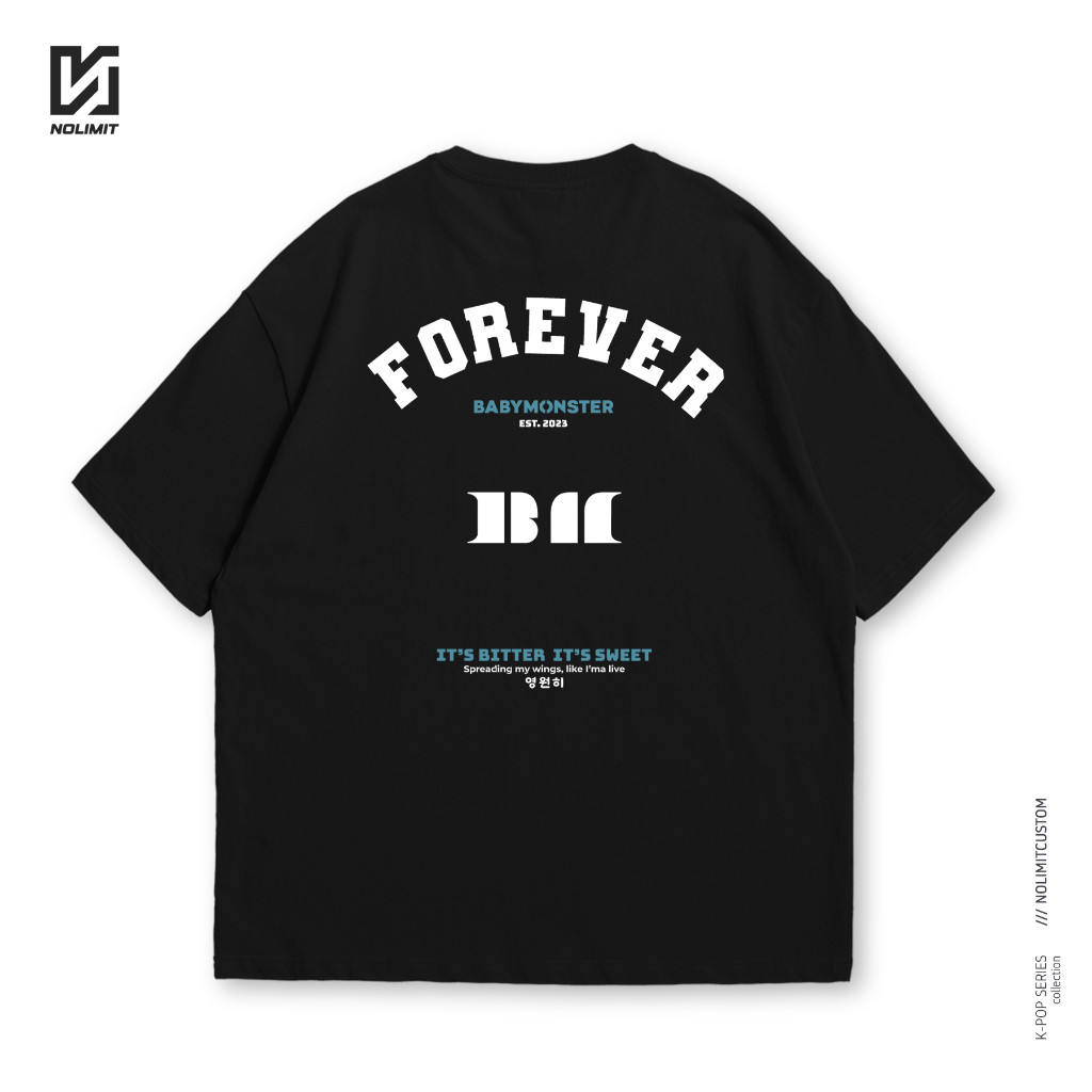 KPOP Series Babymon Baemon Monster เสื้อยืด Forever