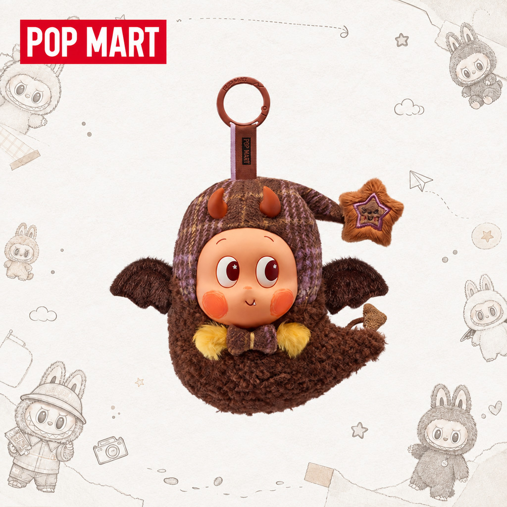 POPMART Monster Bakery Series Twinkle Twinkle หูฟังกระเป๋าของขวัญอินเทรนด์เล่นเครื่องประดับของแท้