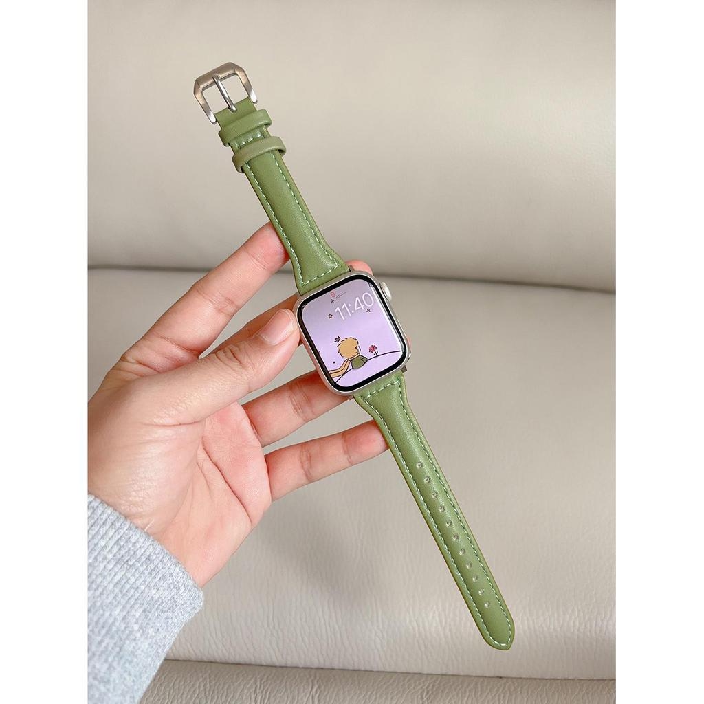 สายบางเหมาะสําหรับ iwatch11 Apple S10 สายนาฬิกา applewatch876549SE Xiaomi ทั่วไป