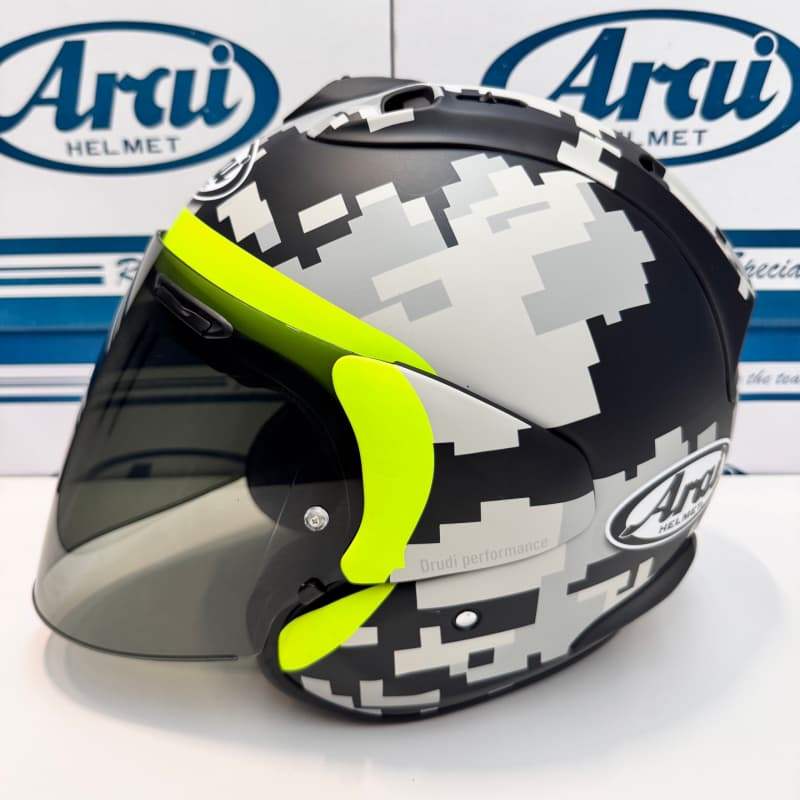 ARAI VZ RAM หมวกกันน็อคครึ่งใบลายพราง ARAI หมวกกันน็อคครึ่งใบมอเตอร์ไซค์ หมวกกันน็อคขี่มอเตอร์ไซค์