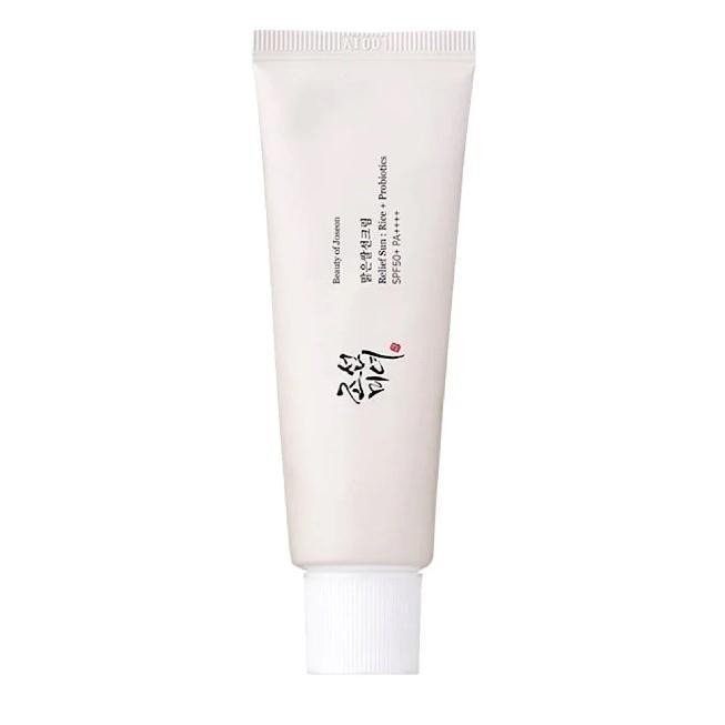 - Relief Sun: ครีมกันแดดบํารุงผิวหน้าพร้อมข้าว + โปรไบโอติก SPF50+ PA++++ - รุ่นดั้งเดิม - (1.7oz) ค