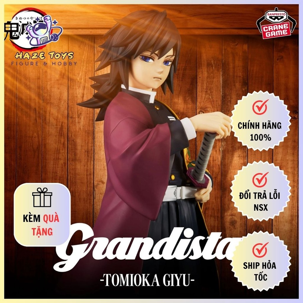 Demon Slayer - Kimetsu no Yaiba - Grandista - Giyu Tomioka Figure (Banpresto)