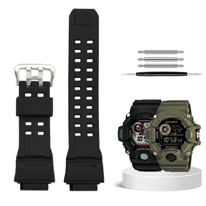สําหรับ G-SHOCK ยางนาฬิกาแมว GW9400 GW-9400 GW-9300 GW-9200 กันน้ํากีฬาเรซิ่นซิลิโคนนาฬิกาอุปกรณ์เสร