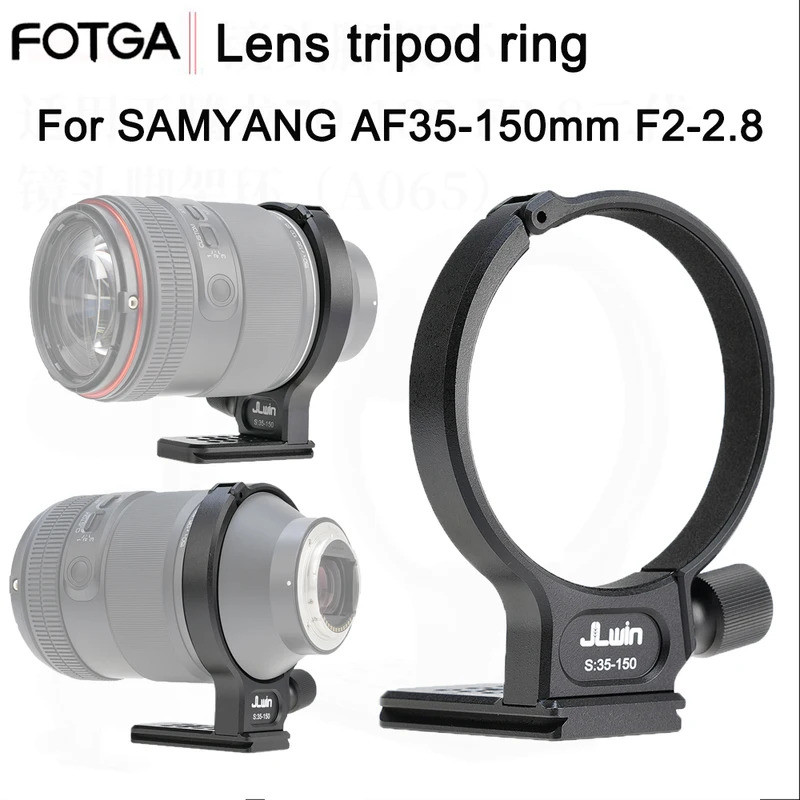 FOTGA ขาตั้งกล้องแหวนสําหรับ SAMYANG AF35-150 มม.F2-2.8 เลนส์ขาตั้งกล้อง Mount แหวน Quick Release ขา
