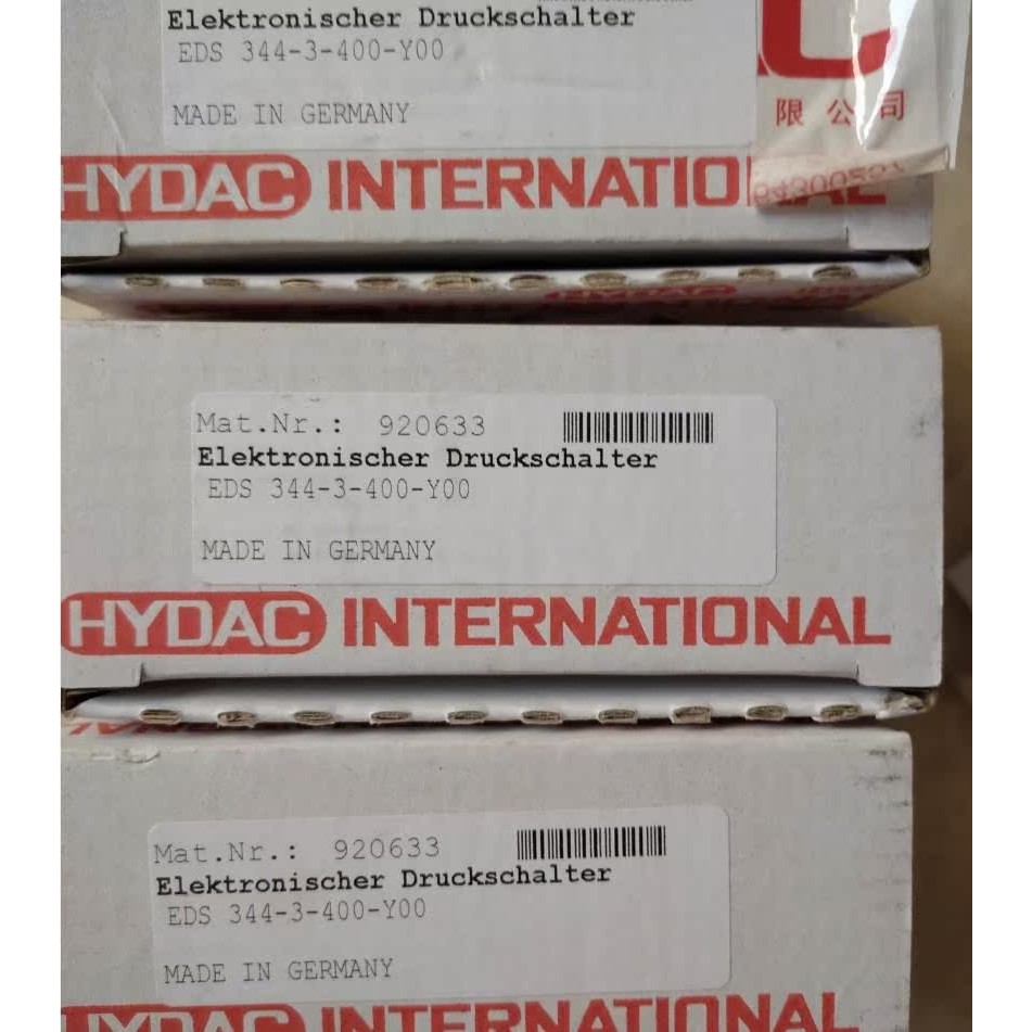 Hydac Hydac EDS346-3-250-000 สินค้าของแท้ใหม่เอี่ยมพร้อมสต็อก