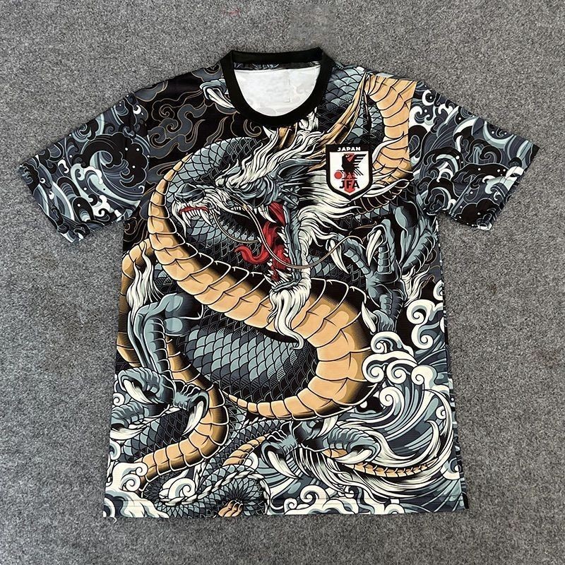 24 Japan Training Wear Special Edition Jersey Men's T-Shirt Short Sleeve Football Wear Sportswear Pr