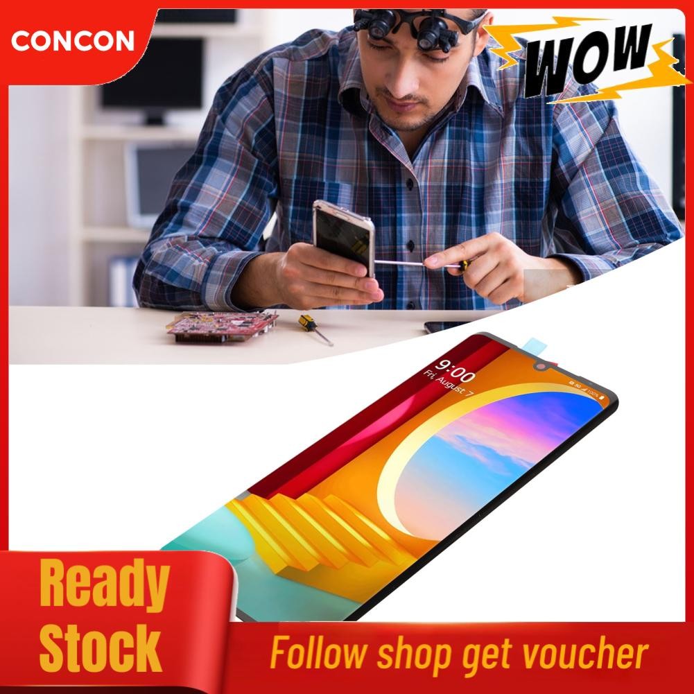 Concon การเปลี่ยนหน้าจอ LCD Concon-th สำหรับ Velvet 5G G9 Thinq G900 G900N G900EM G900TM G900UM ชุดป