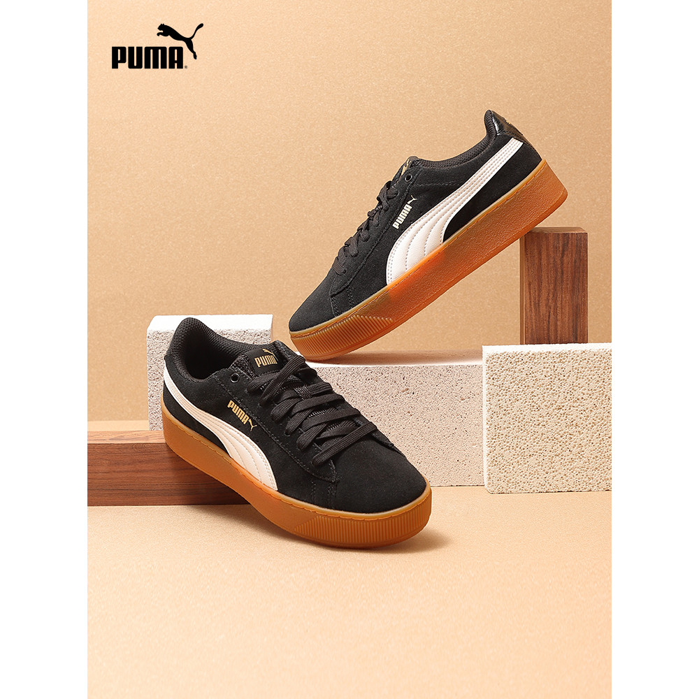 [การเลือกรองเท้าแพลตฟอร์ม] PUMA PUMAรองเท้าแพลตฟอร์มผู้หญิงอย่างเป็นทางการรองเท้าลําลอง VIKKY 363287