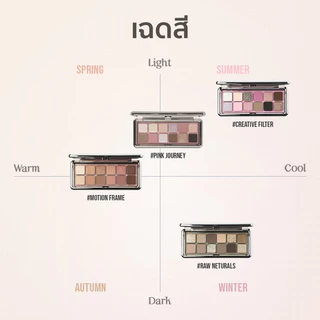 3CE New Take Eyeshadow Palette ทรีซีอี นิวเทค อาย แชโดว์ พาเลท 9.5 กรัม (อายแชโดว์)