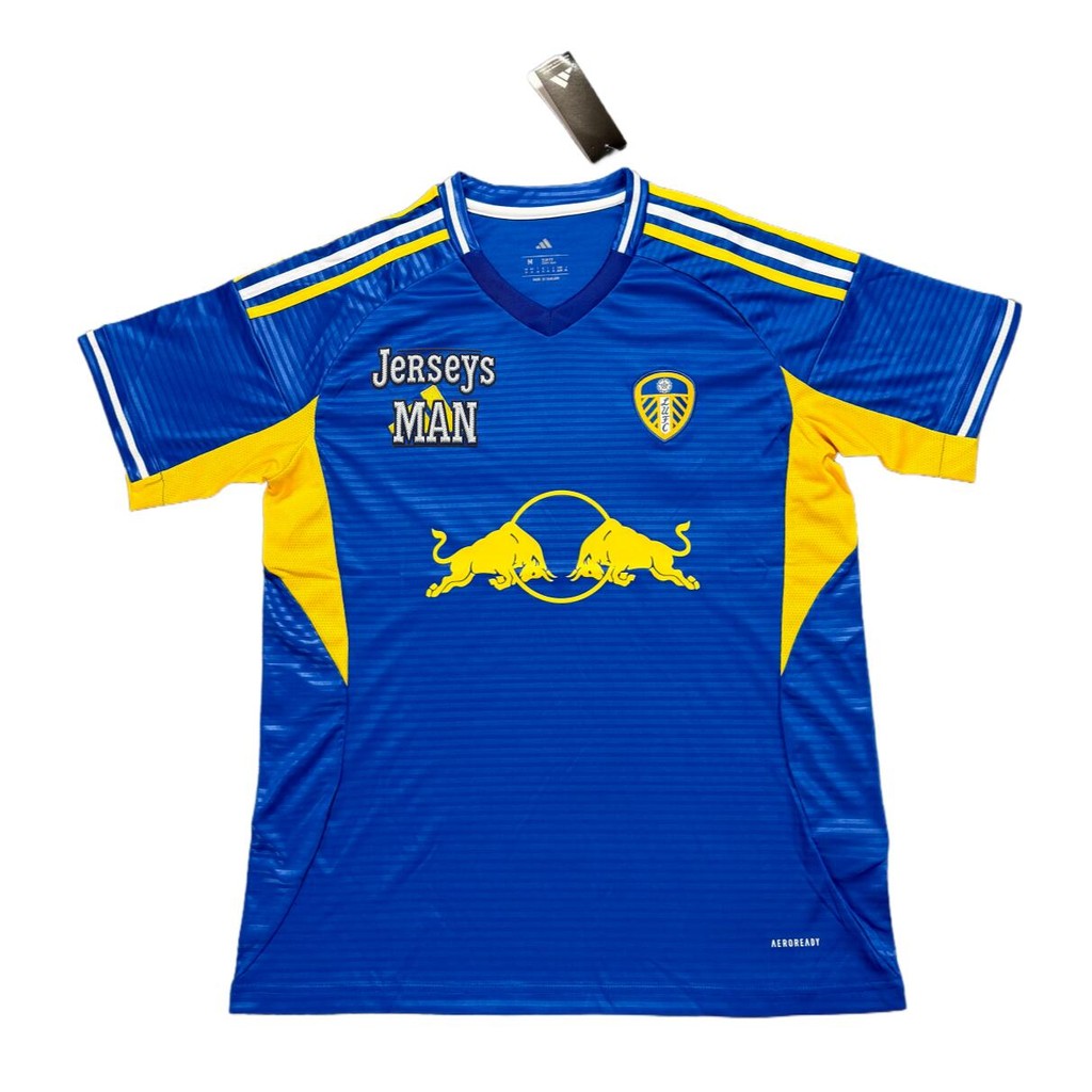 เสื้อยืดแขนสั้น Leeds United Away Edition 25/26 คุณภาพสูง