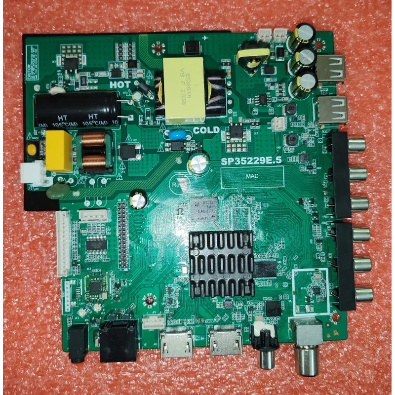 SP35229E.5 sp352t29e.52xt เครือข่าย WiFi เมนบอร์ดทีวีสามในหนึ่งเดียว ทดสอบดี ภาพถ่ายทางกายภาพสําหรับ