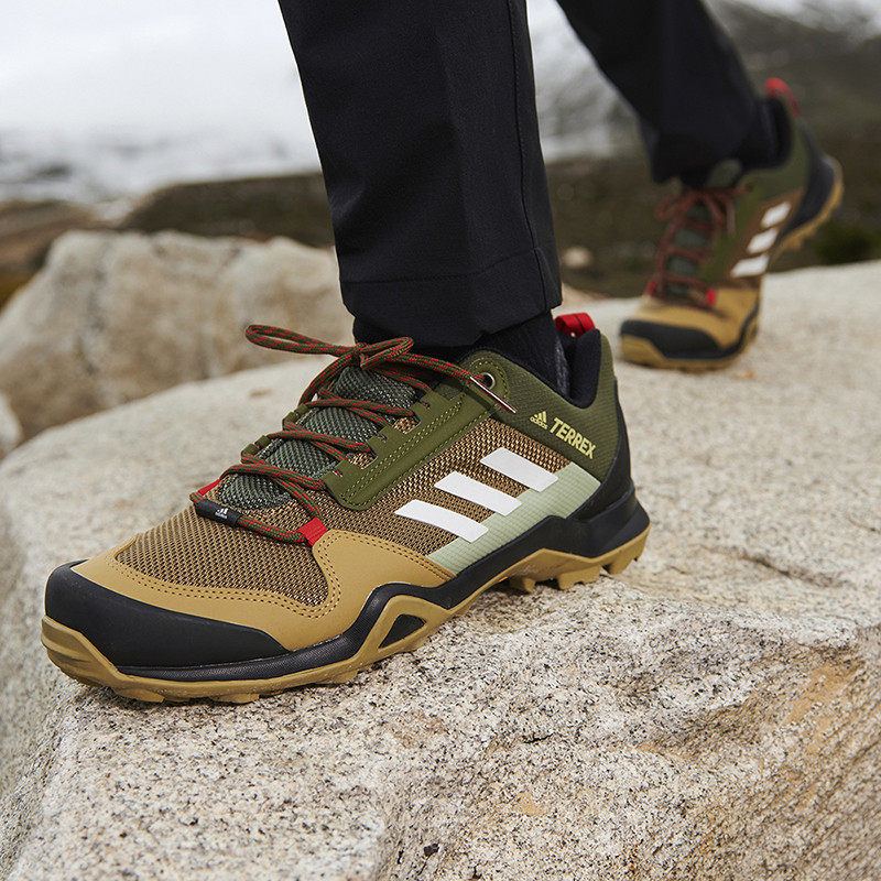 Adidas adidas TERREX Official Flagship Store AX3 Men Outdoor Anti-slip Wear-resistant Winter Sports 