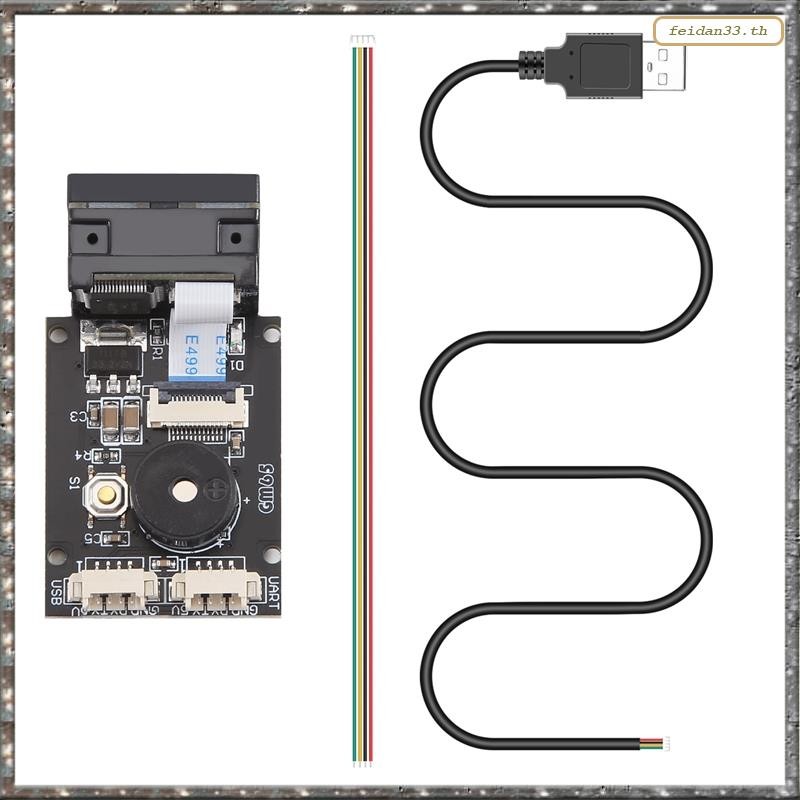 [LHY] GM65 1D 2D Barcode Scanner USB UART PDF417 Bar Code Reader โมดูลรหัส QR สําหรับรถบัสซูเปอร์มาร
